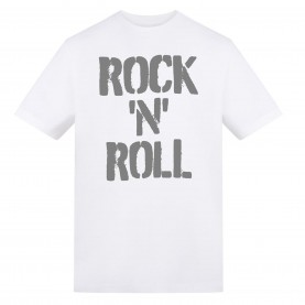 AWD Unisex Music Printed Tee - Rock N Roll мъжки,горнища,размер+,awd,unisex,music,printed,tee,rock,n,roll