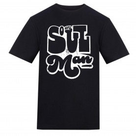 AWD Unisex Music Printed Tee - Soul Man мъжки,горнища,размер+,awd,unisex,music,printed,tee,soul,man