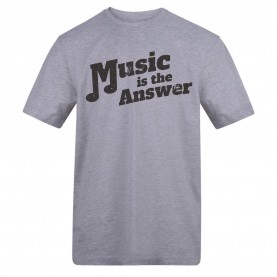 AWD Unisex Music Printed Tee - The Answer мъжки,горнища,размер+,awd,unisex,music,printed,tee,the,answer
