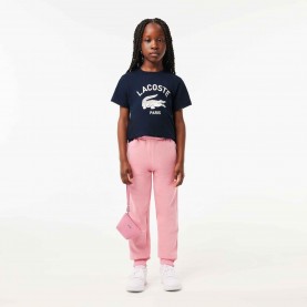 Тениска Lacoste Kids Big Logo T-Shirt - Navy 166 тениска,lacoste,kids,big,logo,t,shirt,navy,166