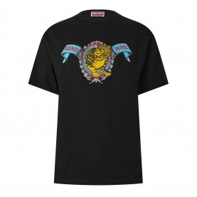 Тениска Kenzo KNZO Tiger Crest Tee Sn64 - Black тениска,мъжки,тениски,kenzo,knzo,tiger,crest,tee,sn64,black