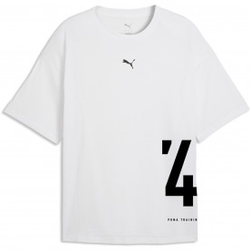 Тениска Puma Men's Graphic Oversized T-Shirt - Puma White тениска,облекла,на,разпродажба,разпродажба,puma,мъжки,тениски,puma,men's,graphic,oversized,t,shirt,puma,white