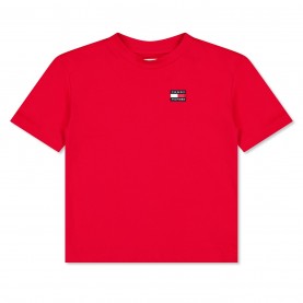 Тениска Tommy Hilfiger Kids' Heritage Flag T-Shirt - Primary Red тениска,детски,3/4,панталони,tommy,hilfiger,kids',heritage,flag,t,shirt,primary,red