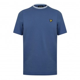 тениска,lyle,and,scott,men's,regular,fit,t,shirt,ink,blue