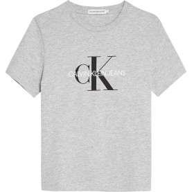 юношеска,тениска,детски,облекла,calvin,klein,jeans,junior,monogram,t,shirt,light,grey