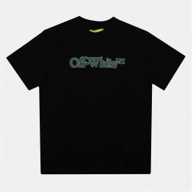 тениска,детски,3/4,панталони,off,white,kids',bookish,cotton,logo,t,shirt,black,green