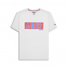 облекла,на,разпродажба,мъжки,тениски,мъжки,горнища,размер+,lambretta,text,tee,white