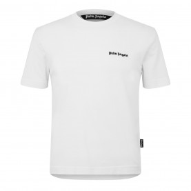 тениска,облекла,на,разпродажба,мъжки,тениски,palm,angels,logo,t,shirt,white