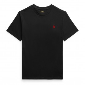 Polo Ralph Lauren Boys Regular Fit Short Sleeve T-Shirt - Polo Black чорапи,всички,чорапи,polo,ralph,lauren,boys,regular,fit,short,sleeve,t,shirt,polo,black