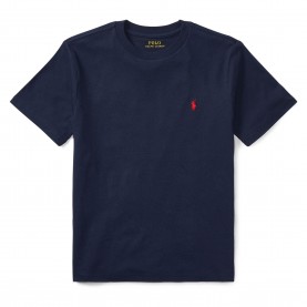 Тениска Polo Ralph Lauren Boys Regular Fit Short Sleeve T-Shirt - Cruise Navy тениска,polo,ralph,lauren,boys,regular,fit,short,sleeve,t,shirt,cruise,navy