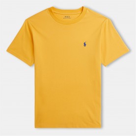 тениска,детски,3/4,панталони,polo,ralph,lauren,boys',regular,fit,short,sleeve,t,shirt,gold,bugle