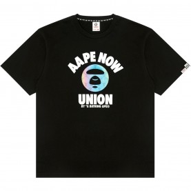 тениска,облекла,на,разпродажба,мъжки,тениски,aape,union,t,shirt,black