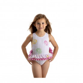 Тениска Meia Pata Kids Regular Fit T-Shirt - Donuts тениска,детски,тениски,meia,pata,kids,regular,fit,t,shirt,donuts