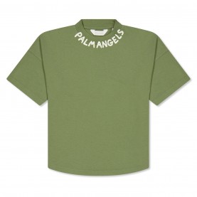 тениска,детски,3/4,панталони,palm,angels,classic,logo,oversized,t,shirt,military,5604