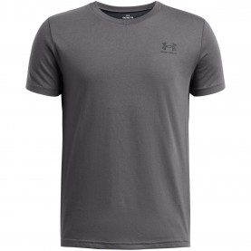 детски,тениски,under,armour,ua,sportstyle,boys,short,sleeve,pitch,gray