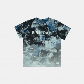 Детска тениска Firetrap Sub T Shirt Junior Boys - Skull детска,тениска,детски,тениски,firetrap,sub,t,shirt,junior,boys,skull
