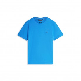 Тениска Tommy Hilfiger Short-sleeved T-shirt - Blue Orbit тениска,мъжки,тениски,tommy,hilfiger,short,sleeved,t,shirt,blue,orbit