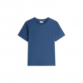 Тениска Tommy Hilfiger Short-sleeved T-shirt - Aegean Sea тениска,мъжки,тениски,tommy,hilfiger,short,sleeved,t,shirt,aegean,sea