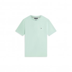 Тениска Tommy Hilfiger Short-sleeved T-shirt - Crushed Mint тениска,мъжки,тениски,tommy,hilfiger,short,sleeved,t,shirt,crushed,mint