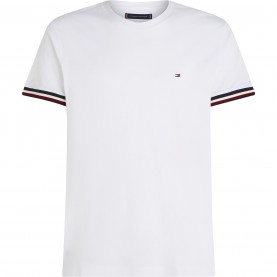 тениска,мъжки,тениски,tommy,hilfiger,striped,t,shirt,white