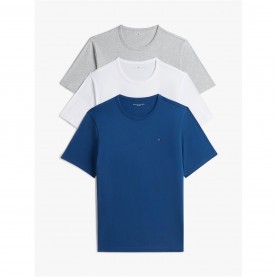 тениска,мъжки,тениски,tommy,hilfiger,3,pack,short,sleeve,t,shirt,blue,grey,white