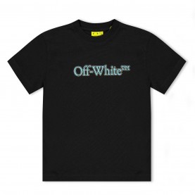 тениска,детски,3/4,панталони,off,white,unisex,big,bookish,t,shirt,bold,print,blk,blue,1040