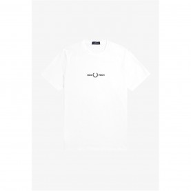 тениска,мъжки,тениски,fred,perry,embroidered,logo,t,shirt,white,100