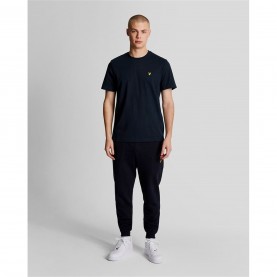 тениска,мъжки,тениски,lyle,and,scott,logo,t,shirt,navy,z99
