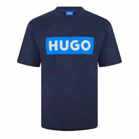 мъжки,тениски,hugo,tee,navy,405