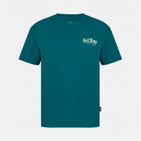 Мъжка тениска Hot Tuna Crew T Shirt Mens - Teal мъжка,тениска,мъжки,тениски,hot,tuna,crew,t,shirt,mens,teal