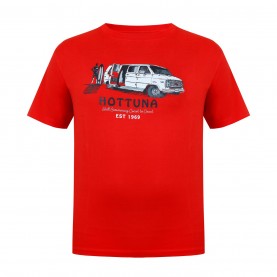 мъжка,тениска,мъжки,тениски,мъжки,горнища,размер+,hot,tuna,crew,t,shirt,mens,red,van