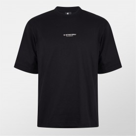 тениска,мъжки,тениски,g,star,logo,t,shirt,dk,black