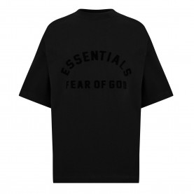 Фланелка с къс ръкав Fear Of God Essentials Short Sleeve Tee - Black фланелка,с,къс,ръкав,мъжки,тениски,fear,of,god,essentials,short,sleeve,tee,black
