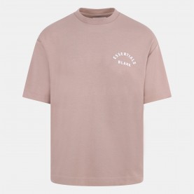 Мъжка тениска Blank Essentials Arch T-Shirt Mens - Taupe мъжка,тениска,мъжки,тениски,мъжки,блузи,с,яка,мъжки,потници,blank,essentials,arch,t,shirt,mens,taupe