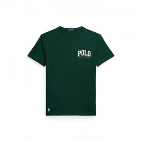 Тениска Polo Ralph Lauren Custom Slim Fit Logo T-Shirt - Moss Agate тениска,облекла,на,разпродажба,мъжки,тениски,polo,ralph,lauren,custom,slim,fit,logo,t,shirt,moss,agate