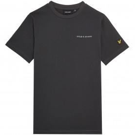 юношеска,тениска,детски,облекла,lyle,and,scott,script,t,shirt,juniors,w635,gunmetal