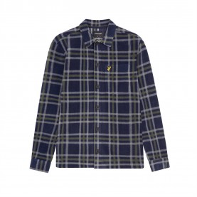 облекла,на,разпродажба,мъжки,якета,lyle,and,scott,and,scott,fleece,overshirt,mens,navy,w822