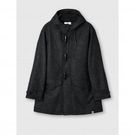 Pretty Green Mens Randolph Duffle Coat - Black pretty,green,men,s,randolph,duffle,coat,black