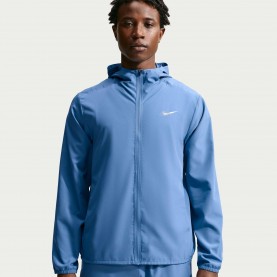 Мъжко яке Nike Form Hooded Mens Jacket - Indigo Storm мъжко,яке,мъжки,якета,мъжко,фитнес,облекло,nike,form,hooded,mens,jacket,indigo,storm