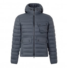 Barbour International Mens Ouston Puffer Jacket - Asphalt CH52 barbour,international,mens,ouston,puffer,jacket,asphalt,ch52