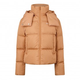 яке,дамски,якета,и,палта,off,white,diagonal,puffer,jacket,brown,white