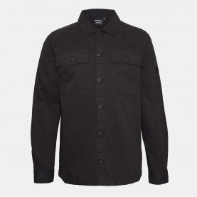 Риза с дълъг ръкав Barbour International Men's Arlo Cotton Long Sleeve Overshirt - Black BK31 риза,с,дълъг,ръкав,облекла,на,разпродажба,мъжки,якета,barbour,international,men's,arlo,cotton,long,sleeve,overshirt,black,bk31