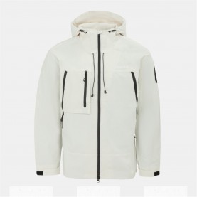 Firetrap Windproof Hooded Long Sleeve Windbreaker - White мъжки,якета,мъжки,якета,и,палта,размер+,firetrap,windproof,hooded,long,sleeve,windbreaker,white
