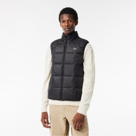 елек,мъжки,якета,lacoste,lacoste,core,gilet,sn41,black,black