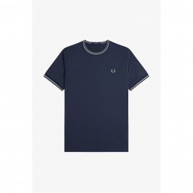 тениска,облекла,на,разпродажба,мъжки,тениски,fred,perry,twin,tipped,t,shirt,dk,airforce,z47