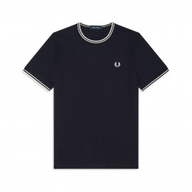 тениска,мъжки,тениски,fred,perry,twin,tipped,t,shirt,navy,795