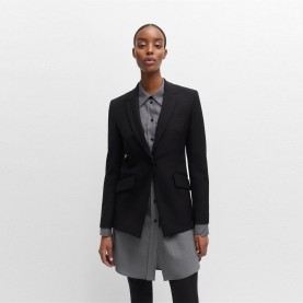 Дамско сако Boss Womens Jabinalah Structured Blazer - Black дамско,сако,дамски,якета,и,палта,boss,women,s,jabinalah,structured,blazer,black