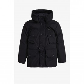 анорак,мъжки,якета,fred,perry,men,s,patch,puffer,hooded,thigh,length,parka,black,102