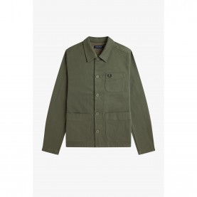 мъжки,якета,fred,perry,men,s,bedford,cord,overshirt,wrth,green,x21