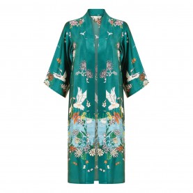 дамски,якета,и,палта,yumi,yumi,green,satin,crane,border,kimono,green